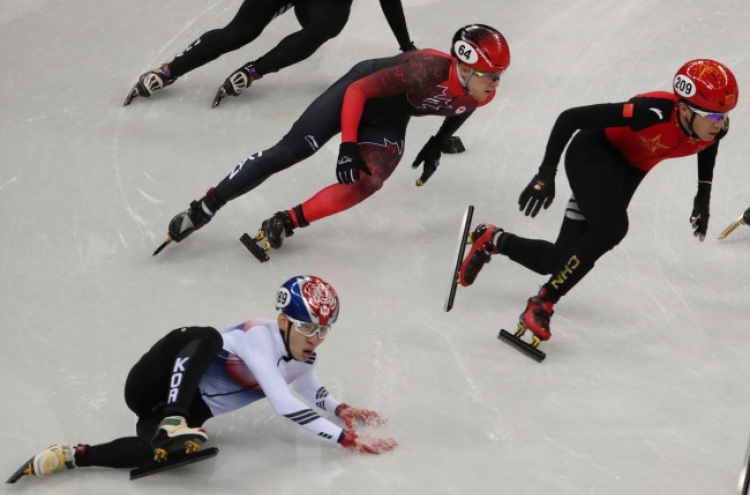 [PyeongChang 2018] S. Korea finishes 4th in men's 5,000m short track relay