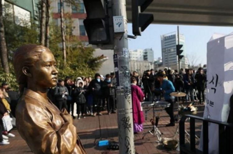 Installation of comfort women statue in front of university thwarted