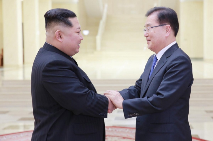 Kim, Moon's envoys discussed inter-Korean summit: NK media