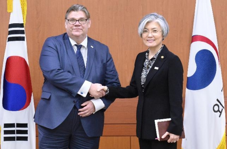 Koreas, US talks won't include denuclearization: Finnish FM