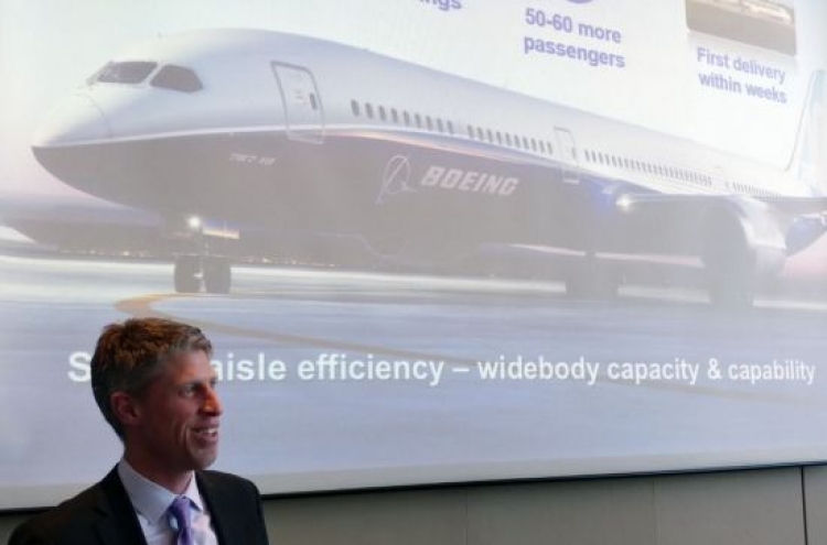 Boeing plans to open technology research center in Korea