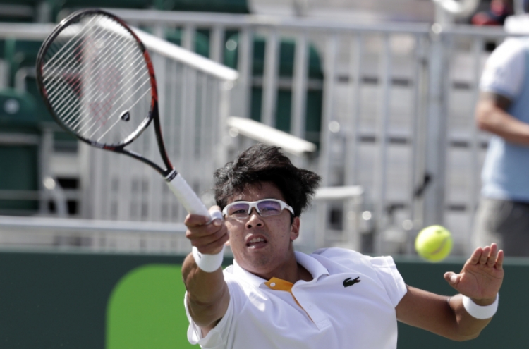 Top-20 ranking in sight for Chung Hyeon after 6th straight ATP quarters