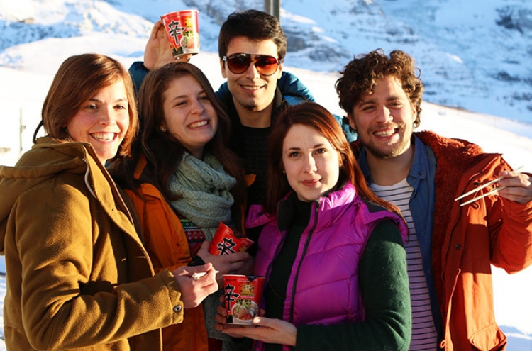 Shin Ramyun now available at Switzerland’s Matterhorn