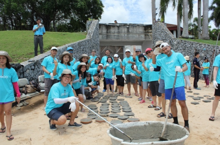 Posco volunteers for local communities in 53 nations