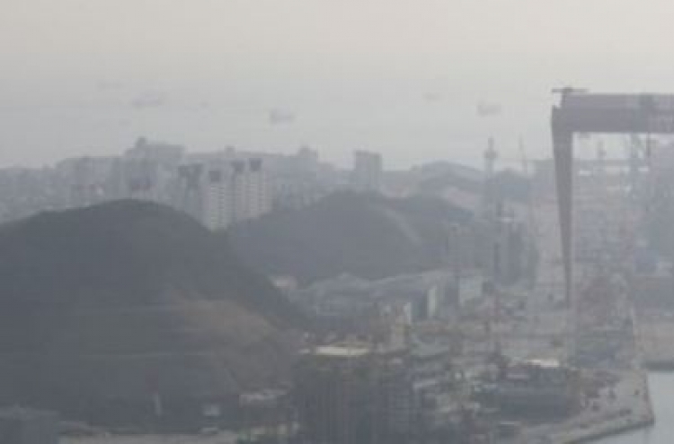 Ulsan exposed to yearlong toxic fine dust: study