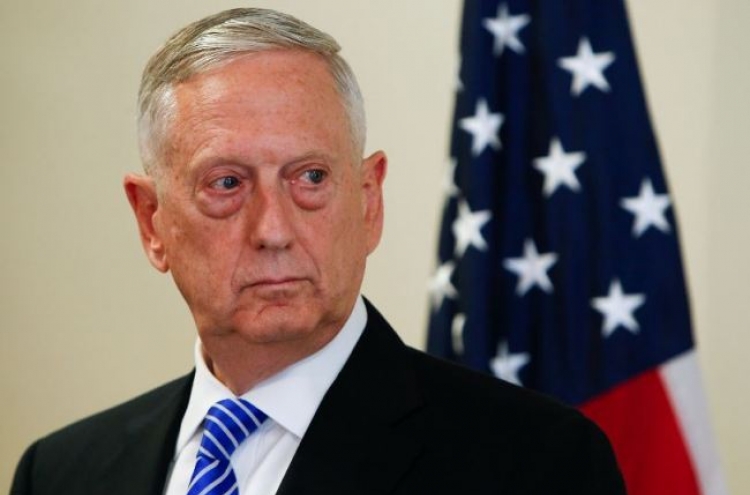 Mattis: US troops in Korea not issue to discuss with N. Korea