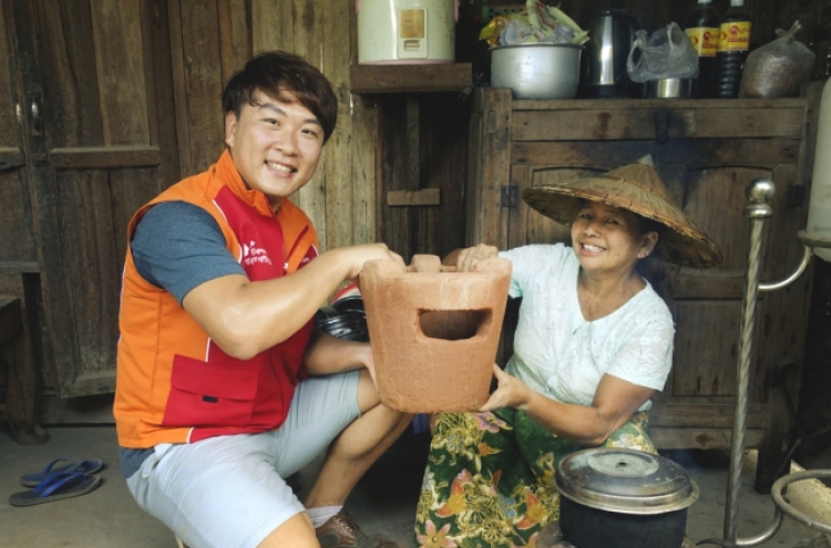 SKT provides energy-efficient cookstoves for Myanmar