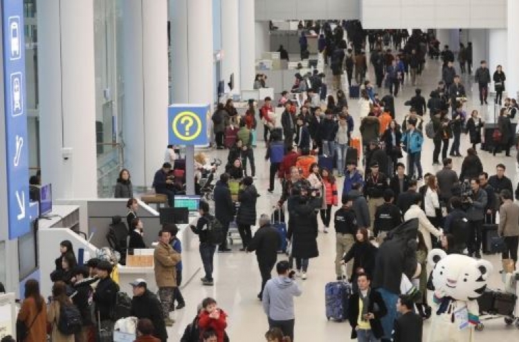 Number of new Incheon airport terminal users tops 9 m