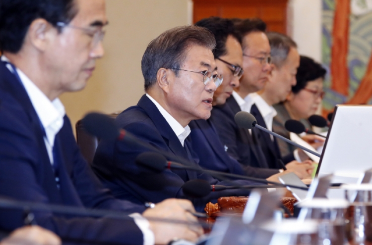 Moon urges strict enforcement of public safety measures