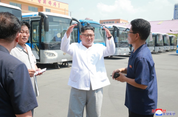 N. Korea leader revs up economic reconstruction push