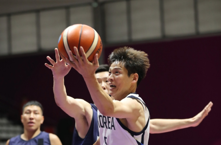 S. Korea handily beats Mongolia for 2nd straight men's hoops win