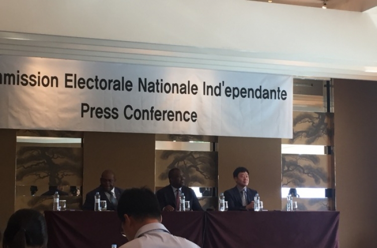 [Newsmaker] Head of Congo’s electoral body says ‘very few’ Congolese oppose Korean-made voting machines