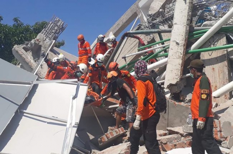 S. Korea to provide $1m in aid to quake-stricken Indonesia