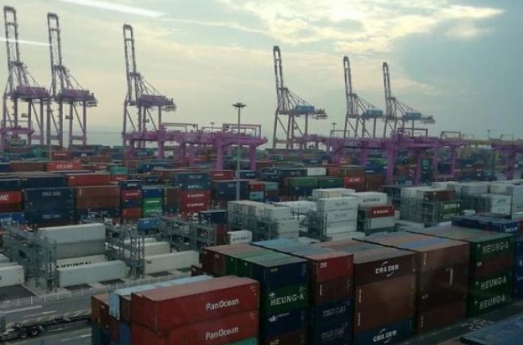 Korea's exports down 8.2% in Sept.