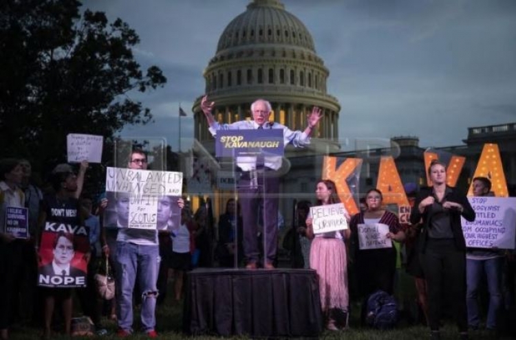 [Newsmaker] 'Women must be heard': thousands march against Kavanaugh