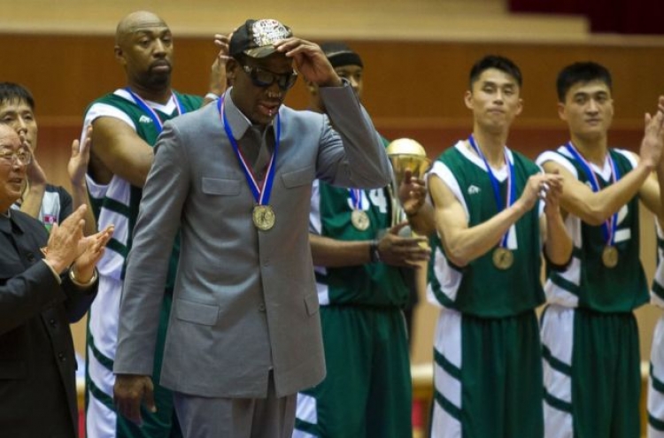 Dennis Rodman benched for Yao Ming at Pyongyang friendly?