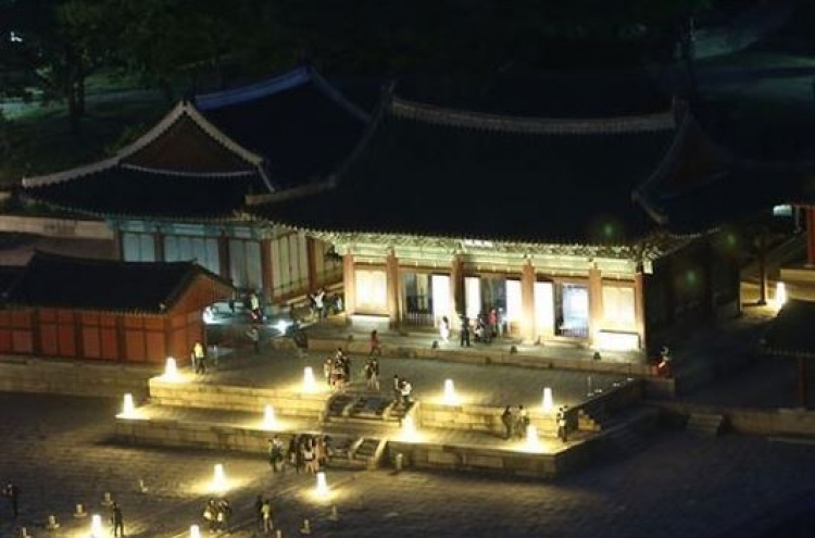 Changgyeong Palace to stay open at night starting next year