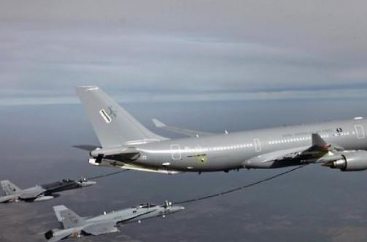 Air Force's first tanker to arrive in Korea Nov. 12: official