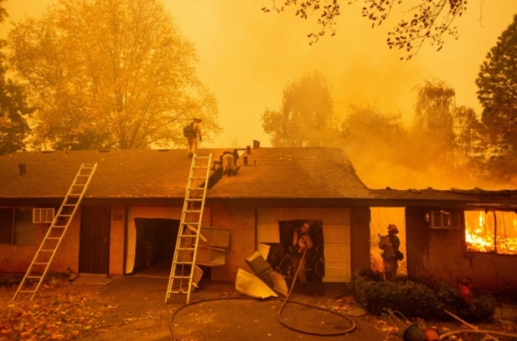 Paradise lost: California fires rage on