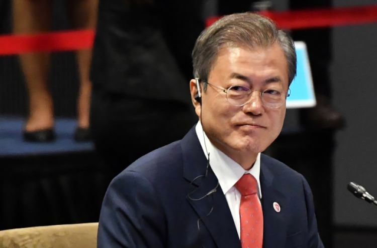 Moon to discuss Korean Peninsula with Chinese, US leaders