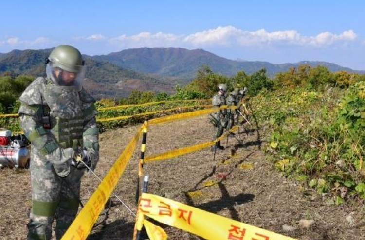 Koreas to connect road inside heavily fortified DMZ