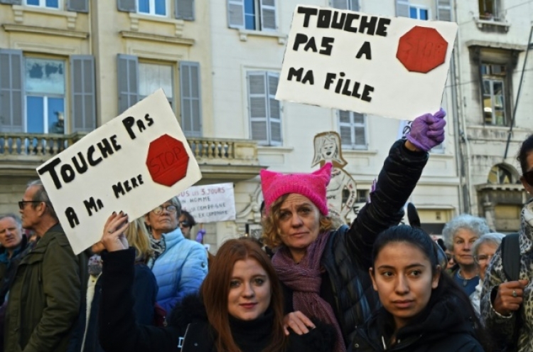 Thousands protest in 'feminist tidal wave' against sexist violence