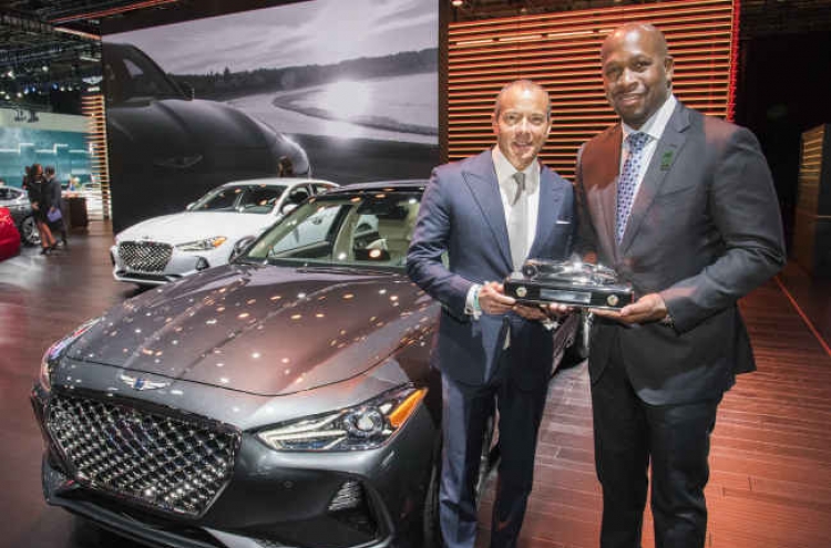 Kona, Genesis G70 win top auto awards in US