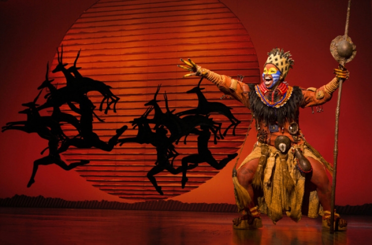 ‘Lion King’ to perform in Busan for another week