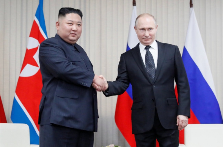 Kim, Putin vow to seek closer ties at first talks