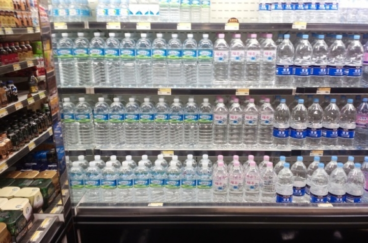 Samdasoo’s market share falls amid heated competition in bottled-water business