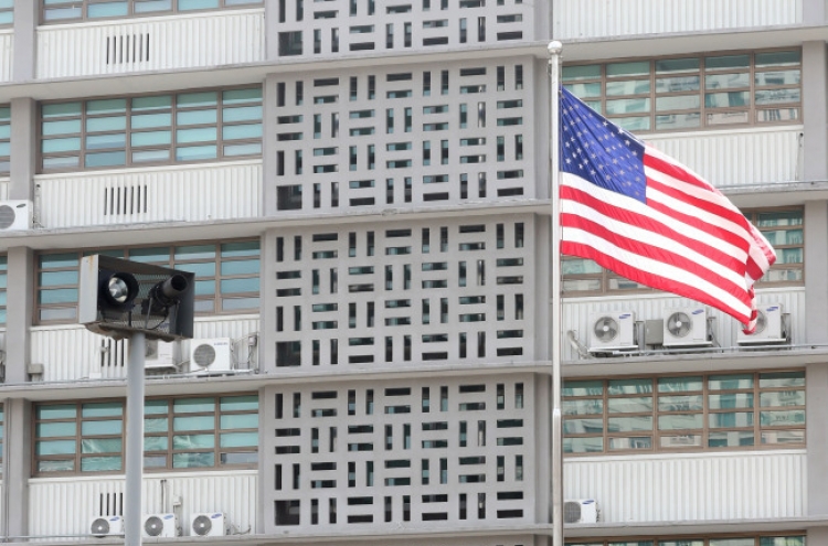 Warrant sought for man for crashing car into US embassy