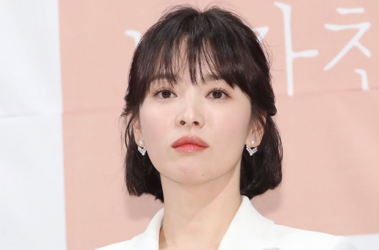 Song Hye-kyo suffered distress from marital problems: report