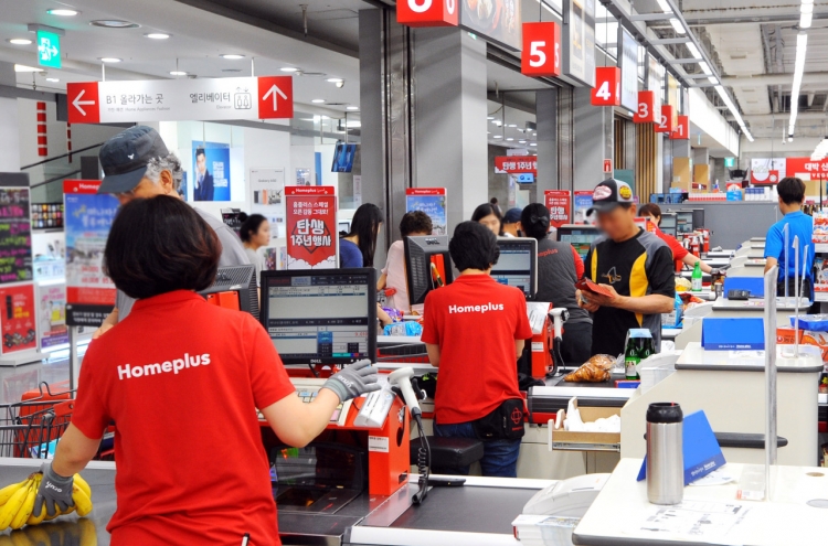 99% of workers at Homeplus now permanent employees