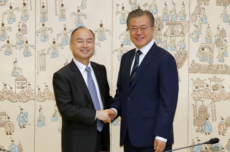 SoftBank chief highlights investment for Korea’s AI