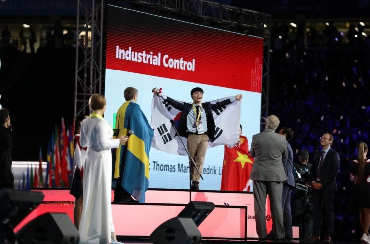 South Korea finishes 3rd at WorldSkills 2019