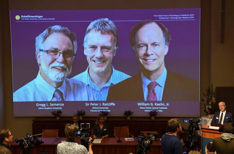 Trio win medicine Nobel for work on how cells adapt to oxygen