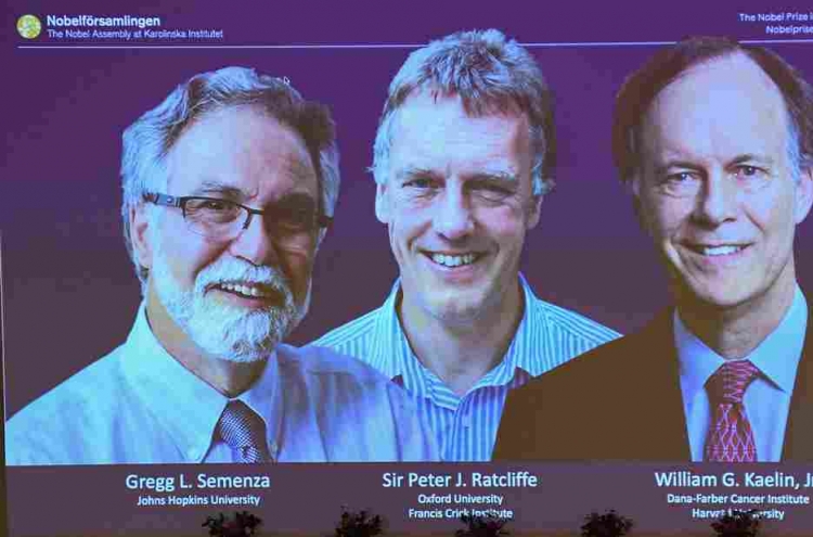 Trio win medicine Nobel for work on how cells adapt to oxygen