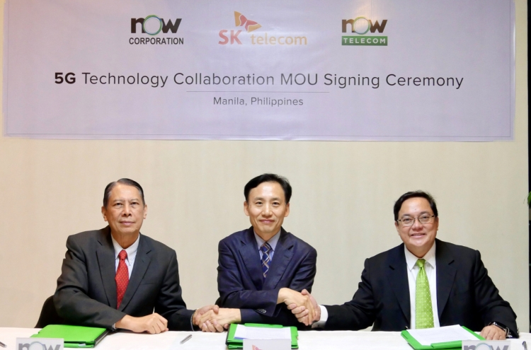 SKT forms partnership to build 5G networks in Philippines