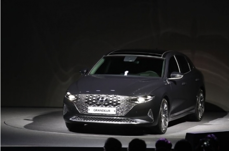 Hyundai's upgraded Grandeur gets more than 50,000 preorders in S. Korea