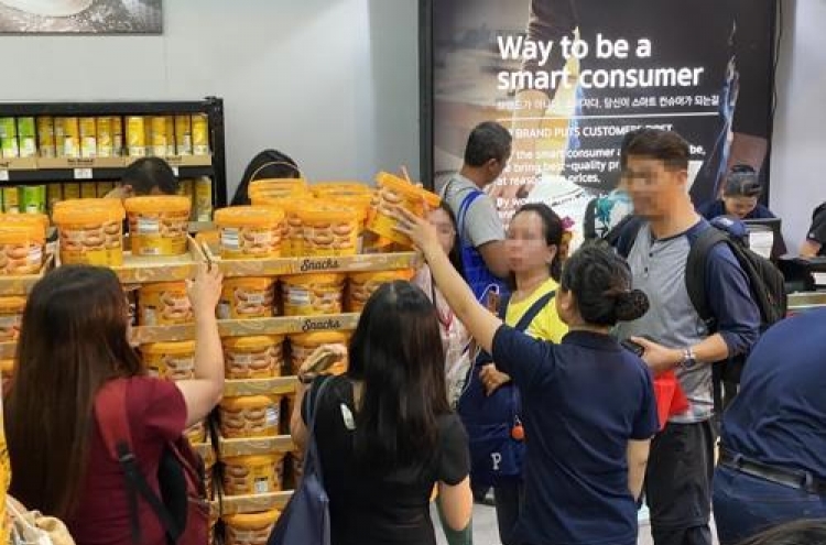 Korean snacks enjoy growing popularity overseas