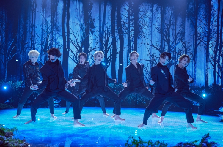 BTS delivers barefoot performance of ‘Black Swan’ on The Late Late Show