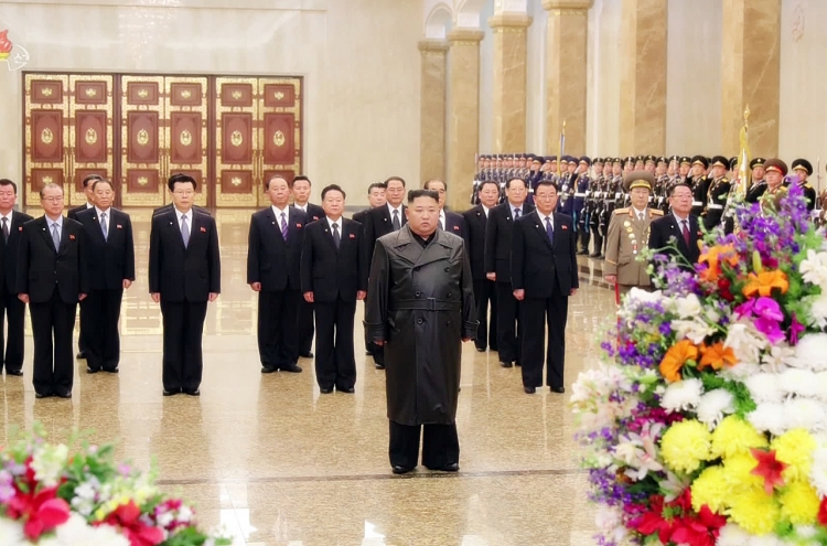 Kim Jong-un honors father’s birthday with first appearance in three weeks