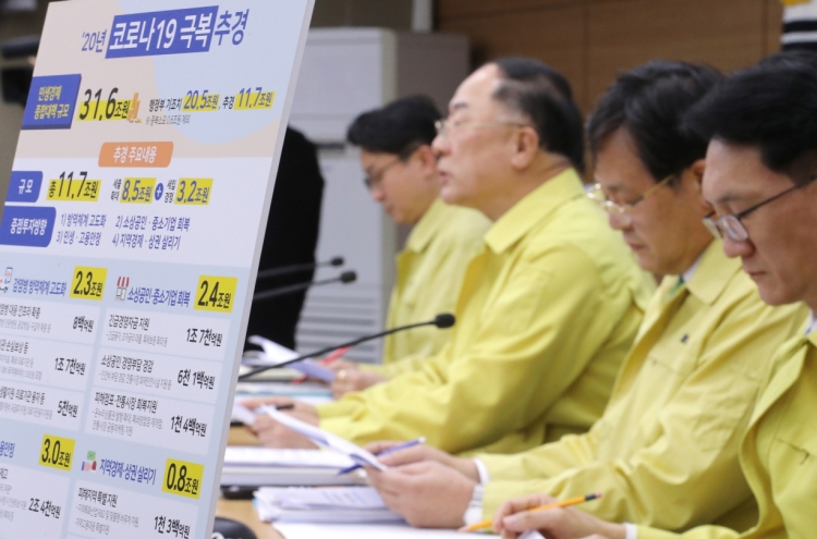 S. Korea drafts W11.7tr extra budget plan to fight coronavirus