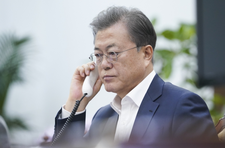 Moon to Swedish PM: S. Korea to share experience on coronavirus response