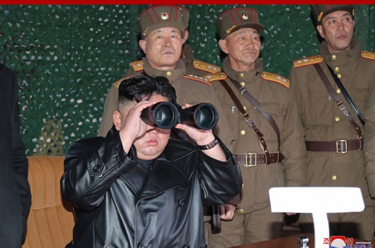 N. Korea says leader Kim oversaw test of newly developed tactical guided weapon