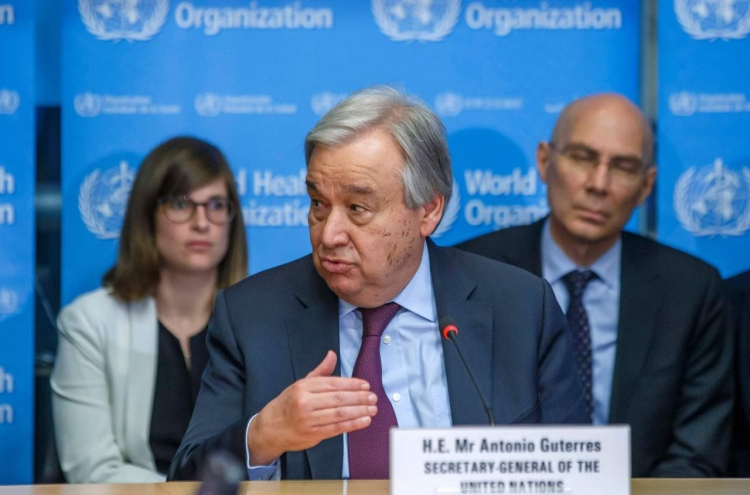 UN chief champions sanctions relief to combat COVID-19