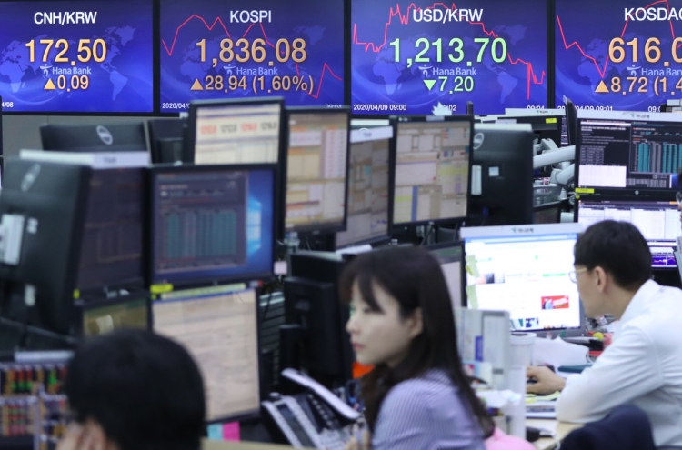 Seoul shares open higher on Wall Street gains