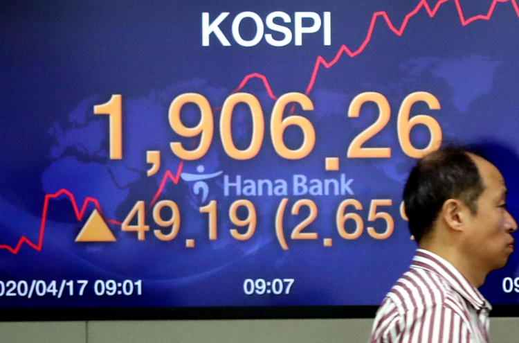 Seoul stocks open sharply higher on US gains