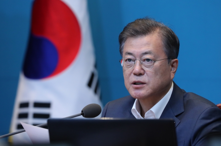 Moon vows to expand inter-Korean cooperation on summit anniversary