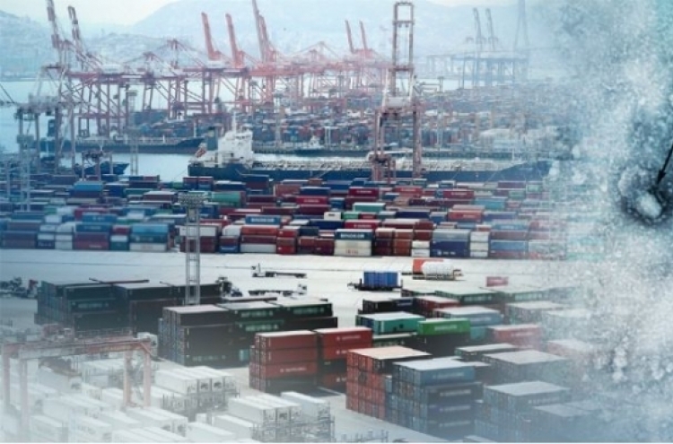 Korea's April exports sink 24% over virus pandemic